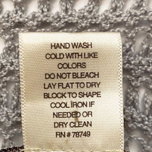 Arden B Gray Ruffle Cocoon Cardigan Size XS/S - Picture 8 of 9